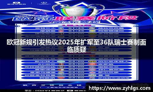 欧冠新规引发热议2025年扩军至36队瑞士赛制面临质疑